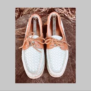 Women’s Sperry Top Sider Shoes Tiffany Blue 8.5.